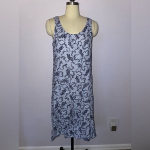 CP SHADES CHAMBRAY PRINT DRESS